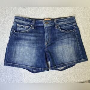 Joe's Jeans Dark Blue Denim Shorts | Size 29